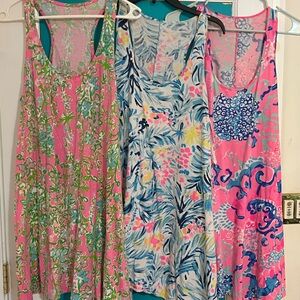 Lilly Pulitzer tank dress lot all size M